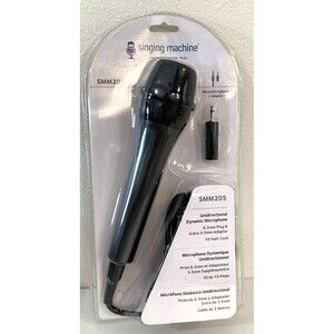 The Singing Machine SMM205 Dynamic Professional Microphone New Sealed